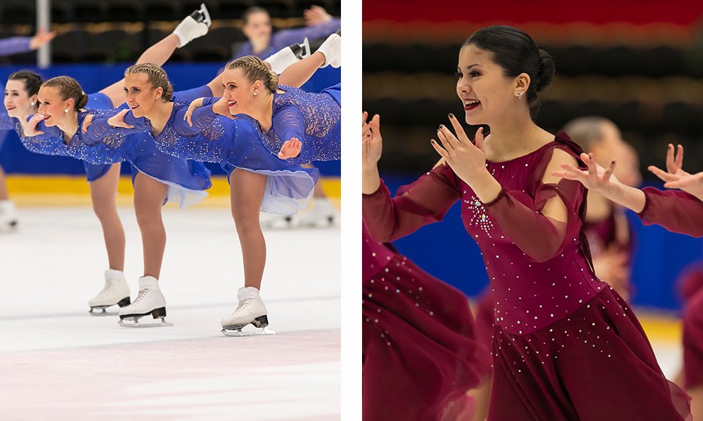 1:a tävlingsdagen i JVM i synkroniserad konståkning är över. Team Seaside tog 50.60 p &amp; en 7:e placering. Team Spirit 49.90 p &amp; en 8:e placering inför imorgon. I ledning ligger Team Junost från Ryssland, med 76.09 p. Morgondagens final börjar kl 15.30, svensk tid. #skatesweden