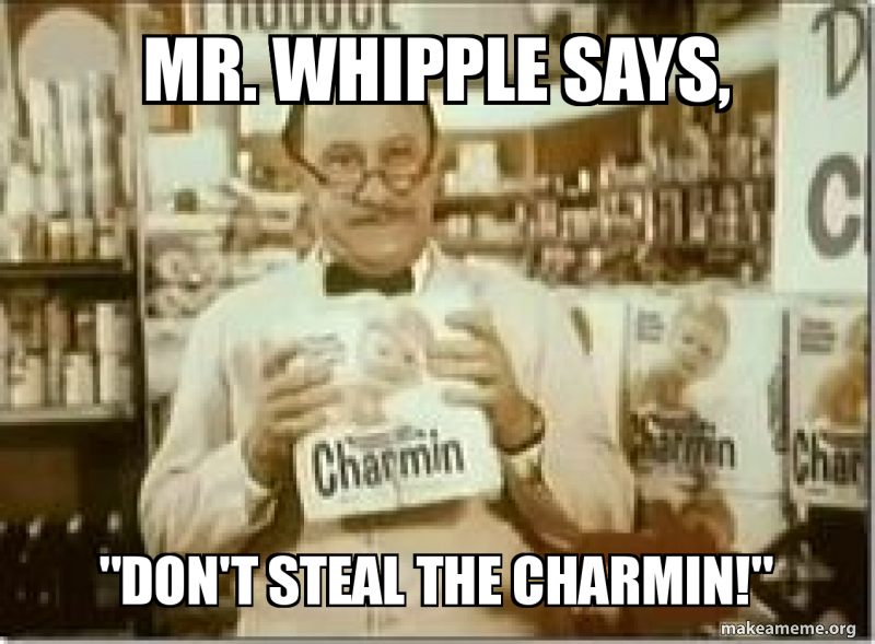 5ArrowsTactical's tweet photo. #mrwhipple says to not #steal the #charmin even during the #zombieapocalypse. #igmilitia #zert #panicbuying #pandumbic https://t.co/yo7oM022LU