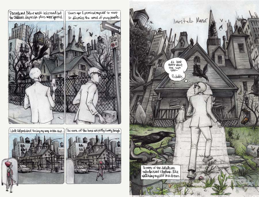 Farel Dalrymple ( @fareldalrymple), also a comic artist & author! On Instagram (and Patreon!) at the username fareldal. Also good reading for while you're socially distancing yourself.