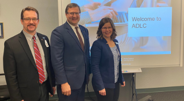 ADLC_Home's tweet photo. Thank you to MLA van Dijken for visiting ADLC today - https://t.co/mqWlEpv5OX https://t.co/JssxNENCiX