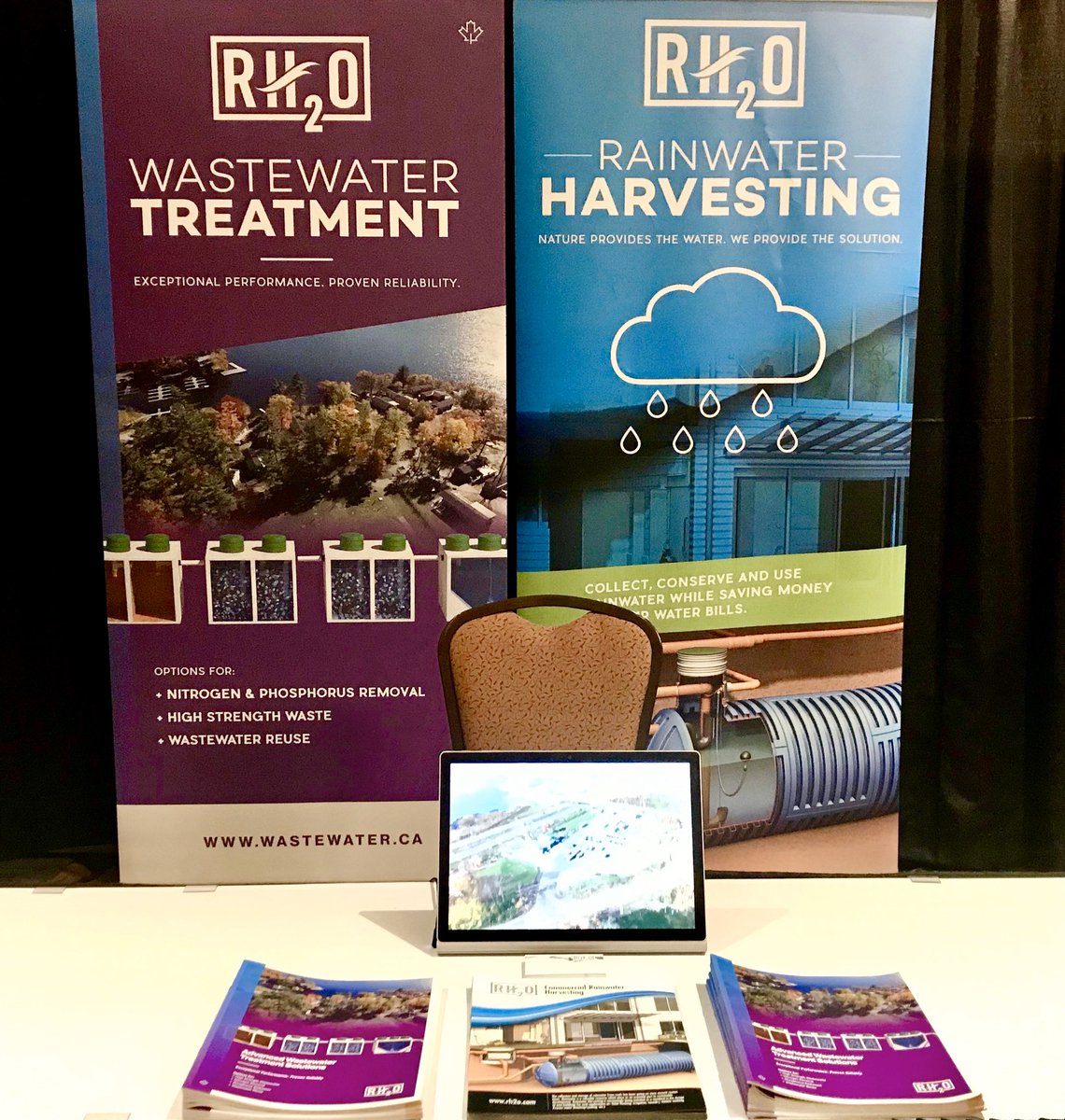 Stop by our booth <a href="/WCOWMABC/">WCOWMA-BC</a> and learn about our #MBBR commercial #wastewater treatment systems.  We specialize in High Strength and larger scale #onsite systems.