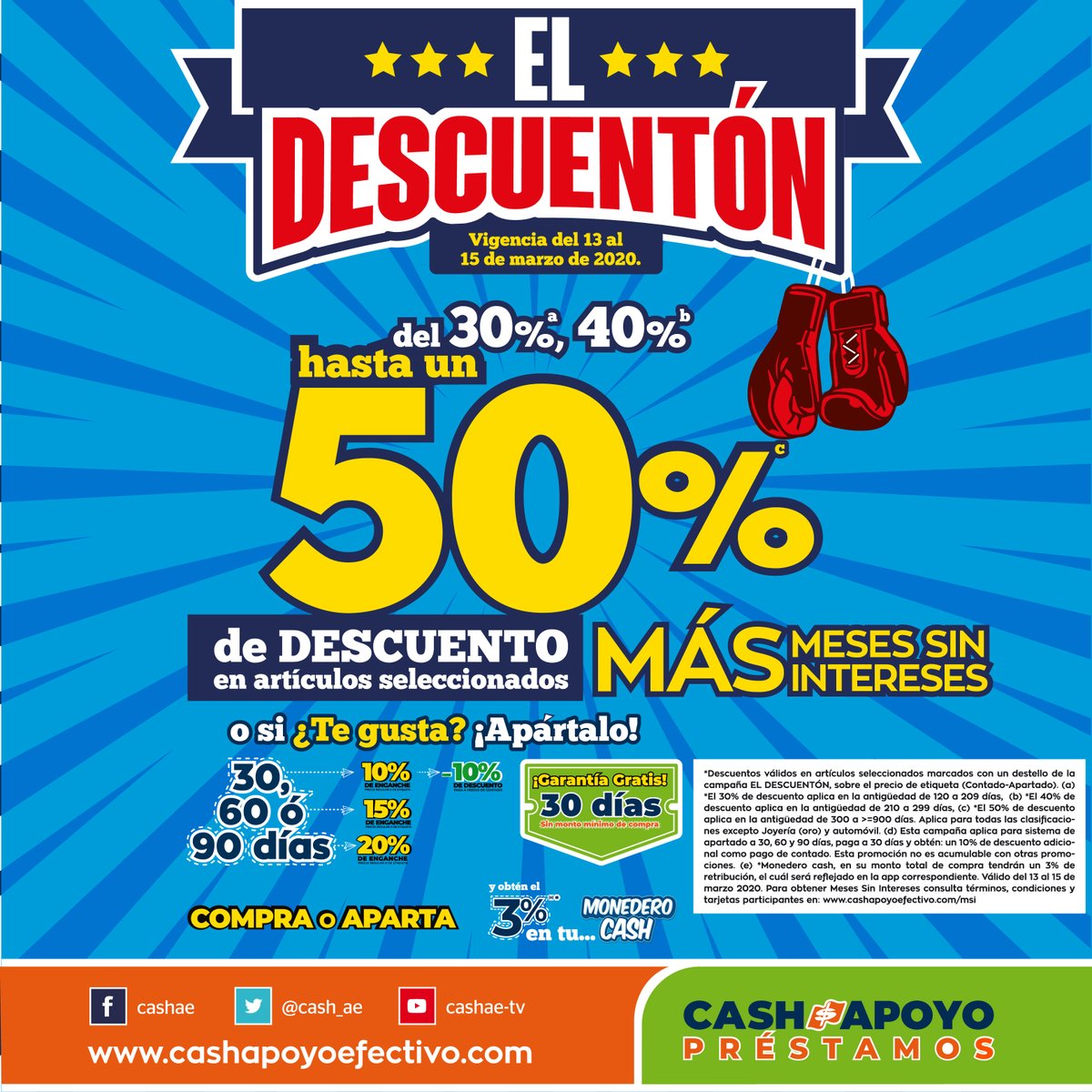 cash_ae's tweet photo. El descuentón llegó a @cash_ae encuentra magníficos artículos a precios increíbles! hasta con un 50% de descuento, te esperamos en tu sucursal más cercana. https://t.co/TB9vnjcCJu