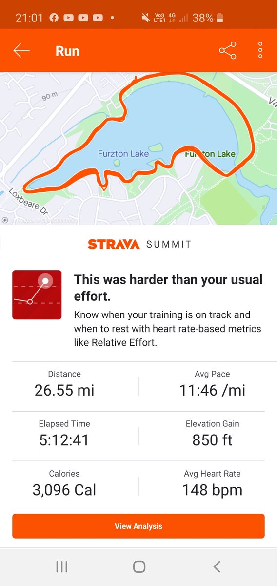 Marathon 97 at Week at the knees day 5, marathon 7 in 8 days.
Today was very difficult start as legs didnt like me but as the day went on the easier it got.
It was great to so old and new friends 👍
Today time 5h 12m 
Photos to follow