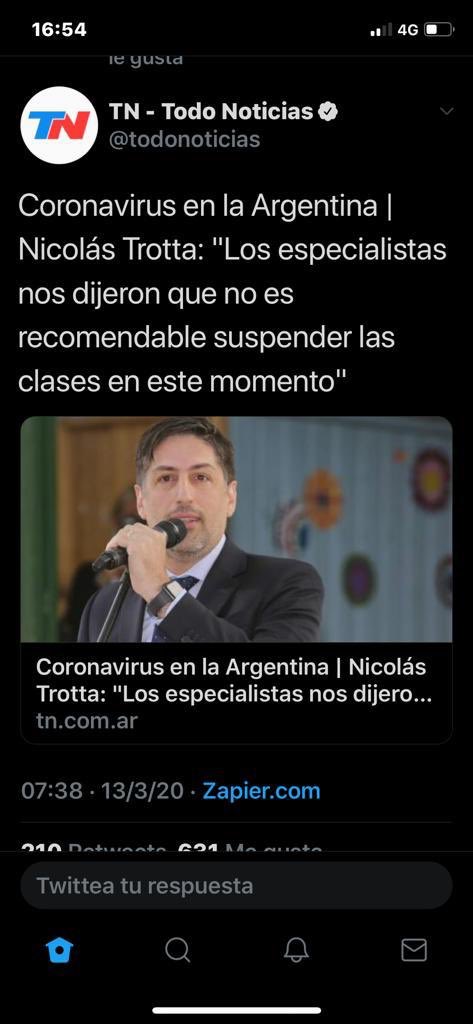 gteresitasv's tweet photo. @BaylacJuan @LANACION No queremos ser #venezuelameimporta por favor!! #NosEstanMatando #Albertitere #cfkcorrupta #brancatellipelotudo @Adepargentina este impresentable ES periodista???? #NosEstanMatando #NoSeBancaMas 😡😡@wwnicolas @edufeiok @GabyLevinas https://t.co/NhLzCT6MMT