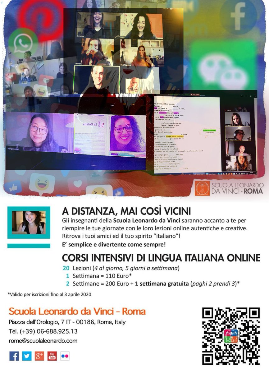 sldvroma's tweet photo. Alla scuola #leonardodavinci di Roma le lezioni continuano #online

#iorestoacasa #Italianonsiferma https://t.co/T7p211zruw
