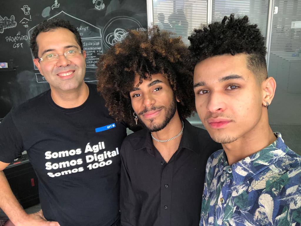 marcoalexsantos's tweet photo. @gft_br e #TechMe da @Brasscom: gravei esta semana um vídeo com dois jovens sobre as oportunidades e desafios do mercado de TI, em uma troca de experiências bem bacana. O conteúdo desta entrevista será divulgado no início do mês de maio!! #TechMe #GFT #jovensemTI https://t.co/XM6naifiT8