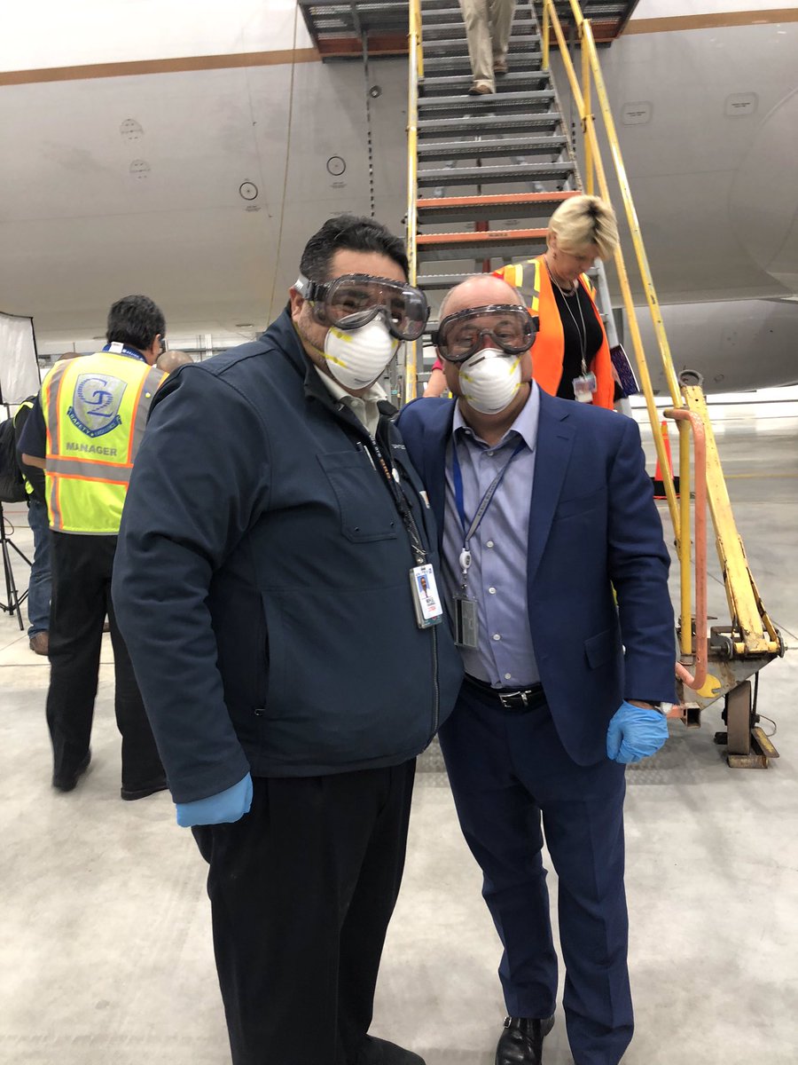 UA SFO Business (@sfobusiness) on Twitter photo Ready for the aircraft Spraying demo. Thanks <a href="/MikeHannaUAL/">Mike Hanna</a> and <a href="/JMRoitman/">Jon Roitman</a> for helping to protect our customers and crew members. <a href="/weareunited/">We Are United</a> <a href="/MonikaGablowski/">Monika Gablowski</a> #beingunited Ready for the aircraft Spraying demo. Thanks <a href="/MikeHannaUAL/">Mike Hanna</a> and <a href="/JMRoitman/">Jon Roitman</a> for helping to protect our customers and crew members. <a href="/weareunited/">We Are United</a> <a href="/MonikaGablowski/">Monika Gablowski</a> #beingunited