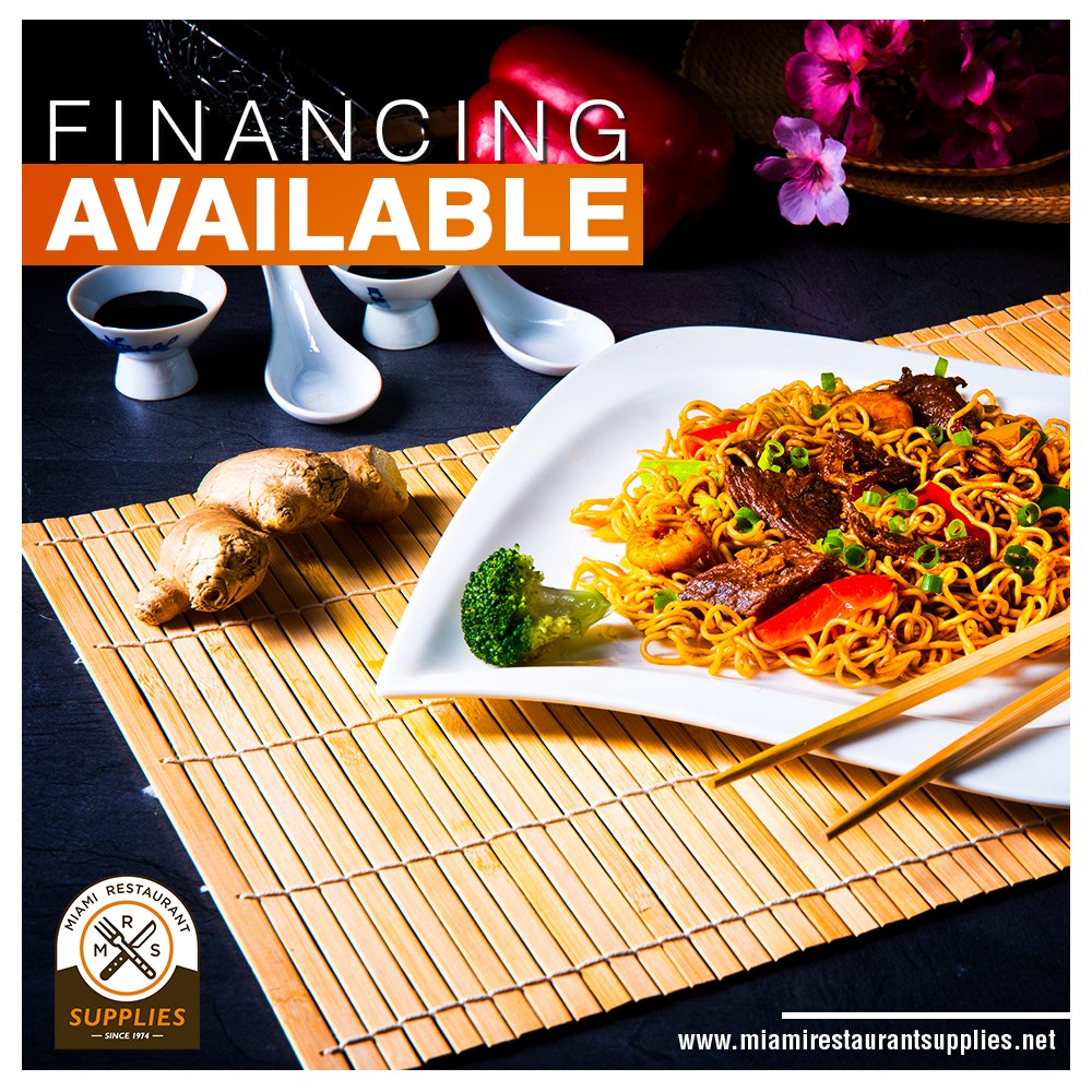Did you know you can apply for the best financing options for your purchase in least than 60 seconds? Come check it at buff.ly/32nUvjU
.
.
.
#RestaurantSupplies #ResutaurantUtensils #Miami #RestaurantsInMiami #KitchenMustHaves #Kitchen #MiamiRestaurants #BarSupplies