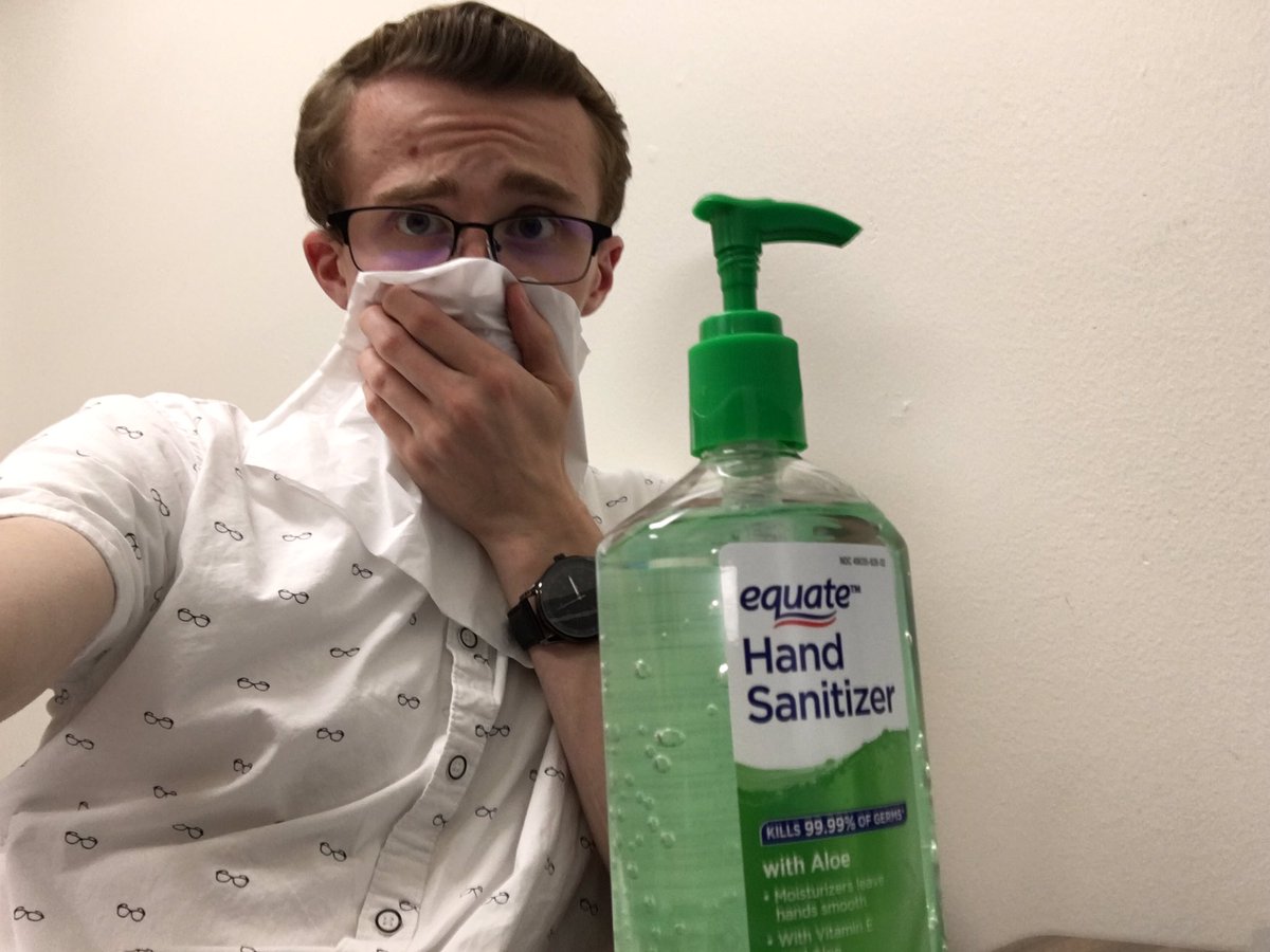 OrionEntWeb's tweet photo. Hand sanitizer? Check
Boat load of tissues? Check
Mild doses of panic? Double check
Toilet paper? Nah, but who needs that?

Who else is ready for Spring Break this year?
#springbreak2020
#coronapocalypse
#wheresthetoiletpaper https://t.co/Q7GYVorOQl