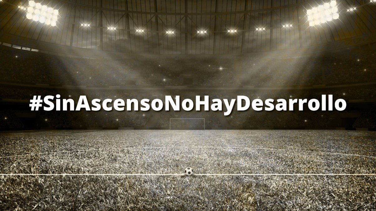 JulioTiburon88's tweet photo. #SinAscensoNoHayDesarrollo https://t.co/kNfJ0NeNYp