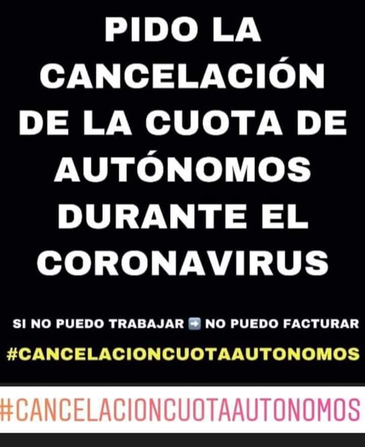 nachoMoL's tweet photo. Me sumo a esto. Y también al aplazamiento de pagos de hipoteca (como Italia). A mí no me vale para nada una moratoria si a finales de año no tengo tampoco para pagar lo aplazado. Siempre somos el colectivo más puteado, cuidadnos un poquito...

#CancelaciónCuotaAutónomos https://t.co/EecoZXKyCS