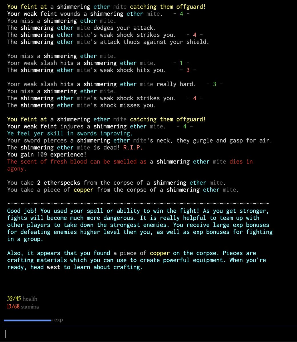 Enceladus, a TOTALLY NEW genre of game, the Crypto RPG, goes live in just under two hours! There are beta keys left in our discord(no cost).

discord.gg/rMBq7T

#cryptogame #ethereum #indiegamedev #gamedev