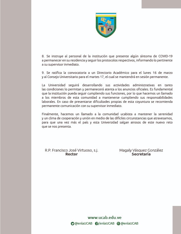 enlaucab's tweet photo. #AtenciónUcabista #ComunicadoUrgente https://t.co/JLEhBwFK5m