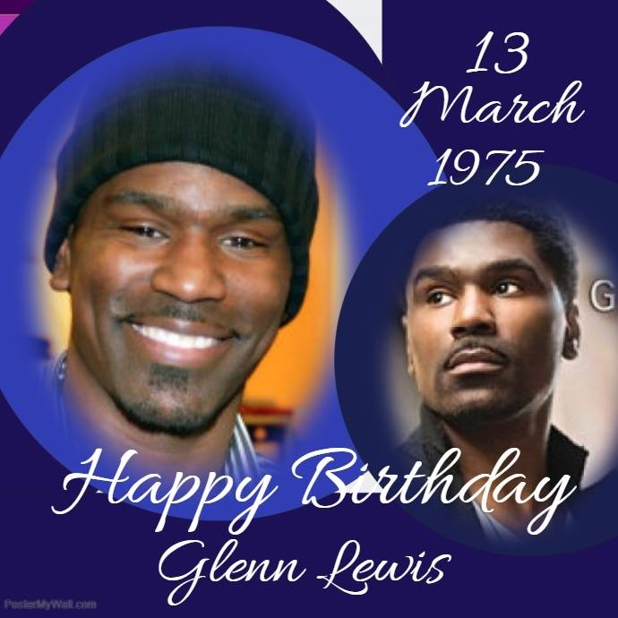 HAPPY 45th BIRTHDAY Glennon Ricketts Jr., professionally known as Glenn Lewis, Canadian neo soul singer songwriter. 