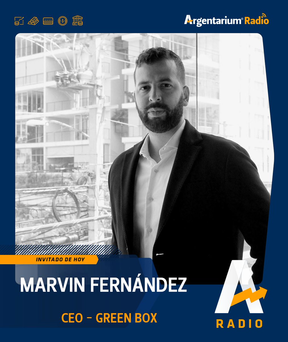 Hoy es #ViernesdeEmprendedores en #ArgentariumRadio. Marvin Fernández, de <a href="/GreenBoxRD/">GreenBox</a>, estará compartiendo su testimonio con nosotros. En el aire a las 7:00 p.m. por La Nota 95.7. Transmisiones en vivo por Facebook e Instagram. 

Descarga nuestra #AppArgentariumRadio.