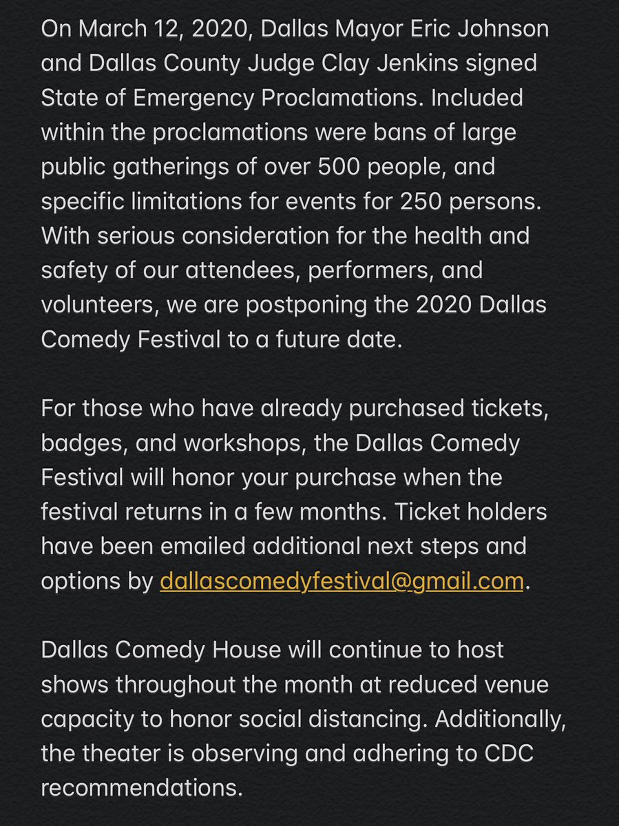 Dallas Comedy Fest tweet media