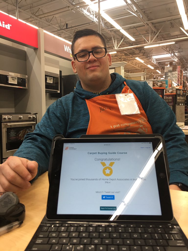 RabinskiHD's tweet photo. Micheal acing the CBG quiz. Fav carpet is Trendy Trends!! Fiber content  and can’t wiggle your fingets to the backing easily. https://t.co/QW2yeUehhm