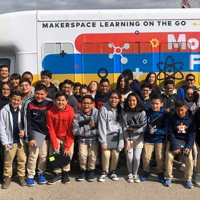 FabLabEP's tweet image. Day one of #ElectricCode and #MobileFabLab at San Elizario Independent School District. We visited L G Alarcon Elementary and Sambrano Elementary for a full day of coding and popup makerspace fun. Tomorrow we will be visiting Alfonso Borrego Sr Elementar… ift.tt/39L25bM