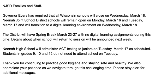 Neenah Joint Schools tweet media