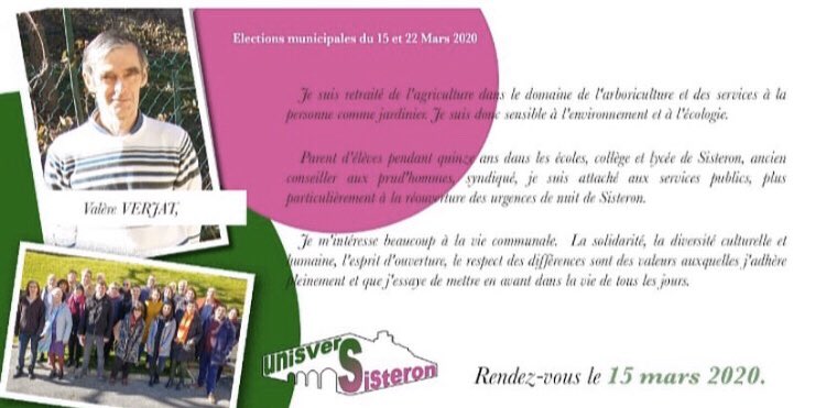 6teron's tweet photo. #mascotte #sisteron #municipales2020 #municipales #provence #paca https://t.co/H1s386Dmh3