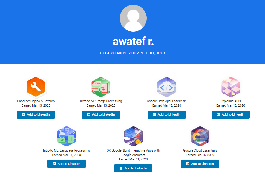 Awatef_Riahi's tweet photo. I had just completed #MENA30DaysOnAssistant challenge
@googledevs @GCPcloud @GoogleArabia
@GoogleArabia @gdg @GDGBeja
@abid_salim
@Omranic https://t.co/DlulJspLQs