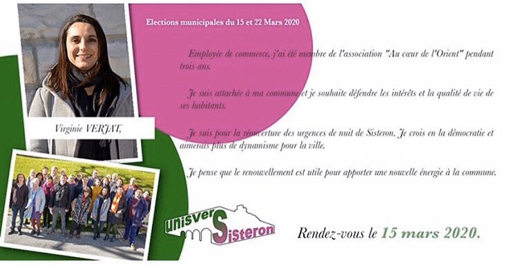 6teron's tweet photo. #sisteron #municipales2020 #municipales #provence #paca https://t.co/1M0i5QMi1q