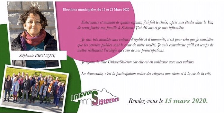 6teron's tweet photo. #sisteron #municipales2020 #municipales #provence #paca https://t.co/1M0i5QMi1q