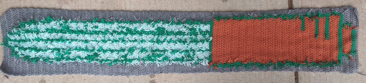 Cactus scarf.Very long. Several feet tall. Cactus.Hand-wash only.Can add a strap if you want to hang it on a wall instead (+$10).$70+shipping