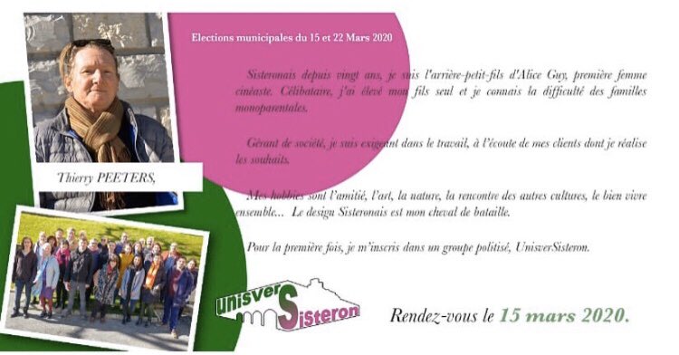 6teron's tweet photo. #sisteron #municipales2020 #municipales #provence #paca https://t.co/SXAB4Q4MvY