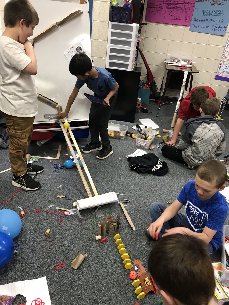 peeples_dawn's tweet photo. Forces & Motion: Potential Kinetic Energy: Balanced Forces: Simple Machines. It is amazing to watch students as they collaborate, explore, and GET EXCITED about learning. 100% student engagement! 🔭🔬🧪🔎 WE ❤️ STEM! #growingcps #cabotstem https://t.co/z13jwX0hyP