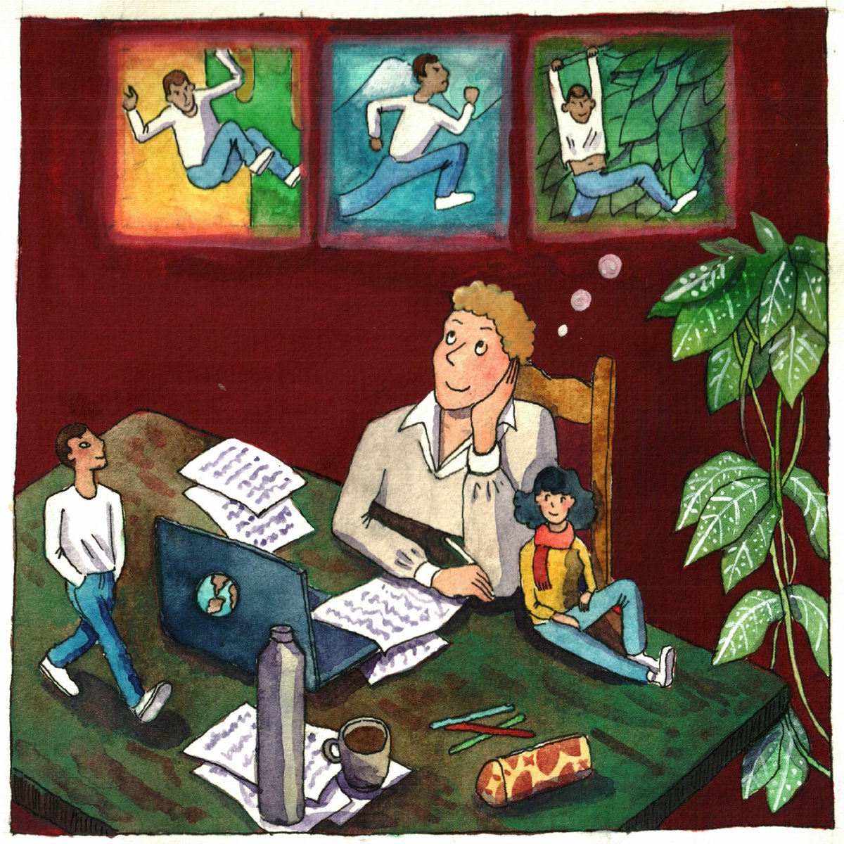 Valou l'Artisan Scénariste
#levoyagedakeane ~ Aujourd'hui je vous présente valligraph, un mec en or qui écrit les futures histoires d'Akeane et de Charlie autour du monde. #tourdumonde #voyage #dessin #illustration #terre #scenario instagram.com/p/B9rzaMioX9O/…