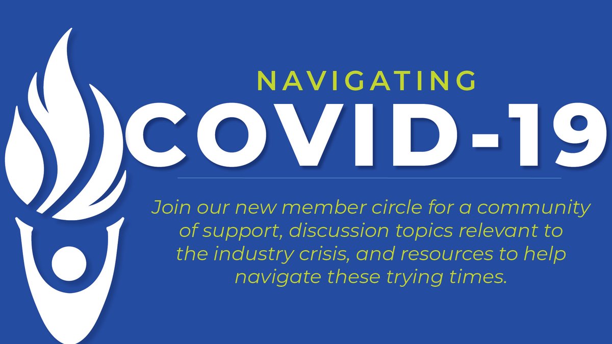 _WomenLeaders's tweet photo. Stronger TOGETHER! Our new circle, Navigating COVID-19, is open to the entire industry – members and non-members alike.

More here 🔗: https://t.co/54l5nsuKsL https://t.co/gNeNy40QAG