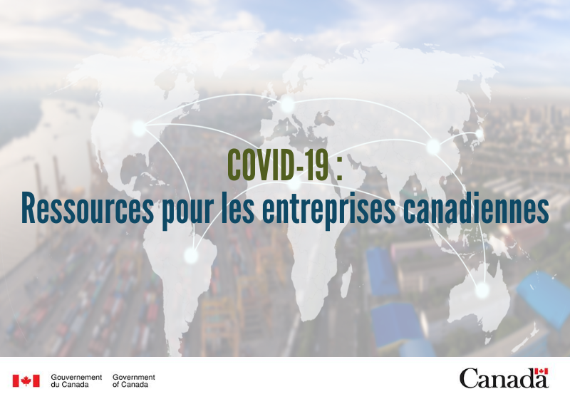 CommerceCanada's tweet photo. Le gouv. du 🇨🇦 a lancé une nouvelle page Web offrant aux entreprises 🇨🇦 un guichet unique à l’égard des ressources requises pour prendre des décisions éclairées et relever les défis de la #COVID19 dans une économie mondiale interconnectée. En savoir + https://t.co/Y5qot44CA9 https://t.co/dwKmOkUJQg