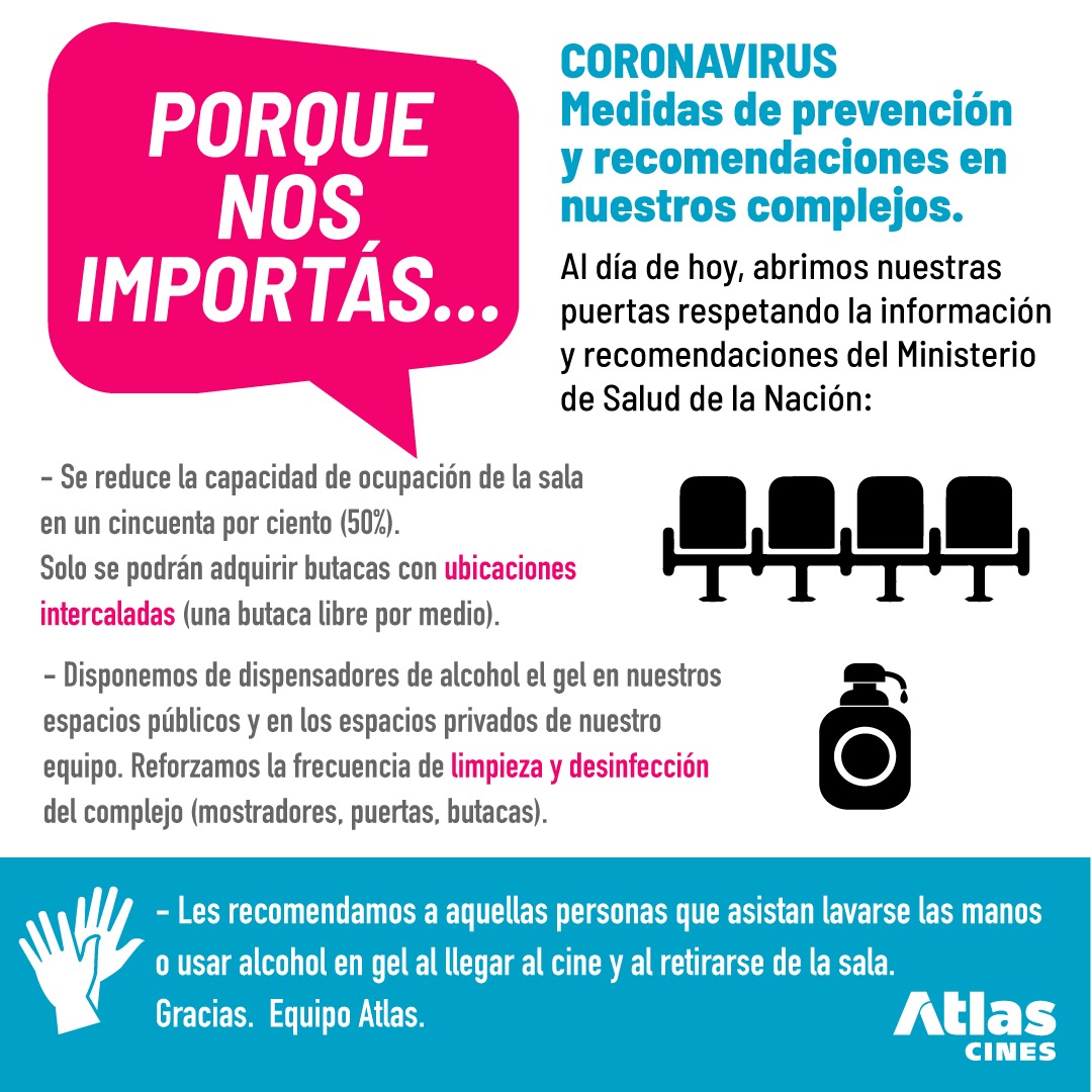 Recomendaciones y medidas de prevención en nuestros complejos☝️