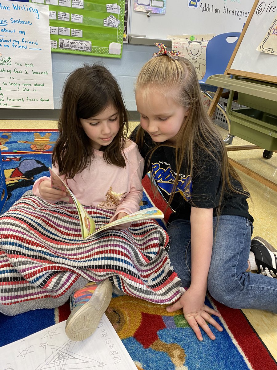 millie4walsh's tweet photo. Had a great surprise today. One of my past students chose as her Bobcat reward to be my classroom assistant! She listened carefully to students reading, helped them with some work, and answered various questions! Love her focus❤️ @JennBottoms @WTBobcats https://t.co/VKVdpnCuqv