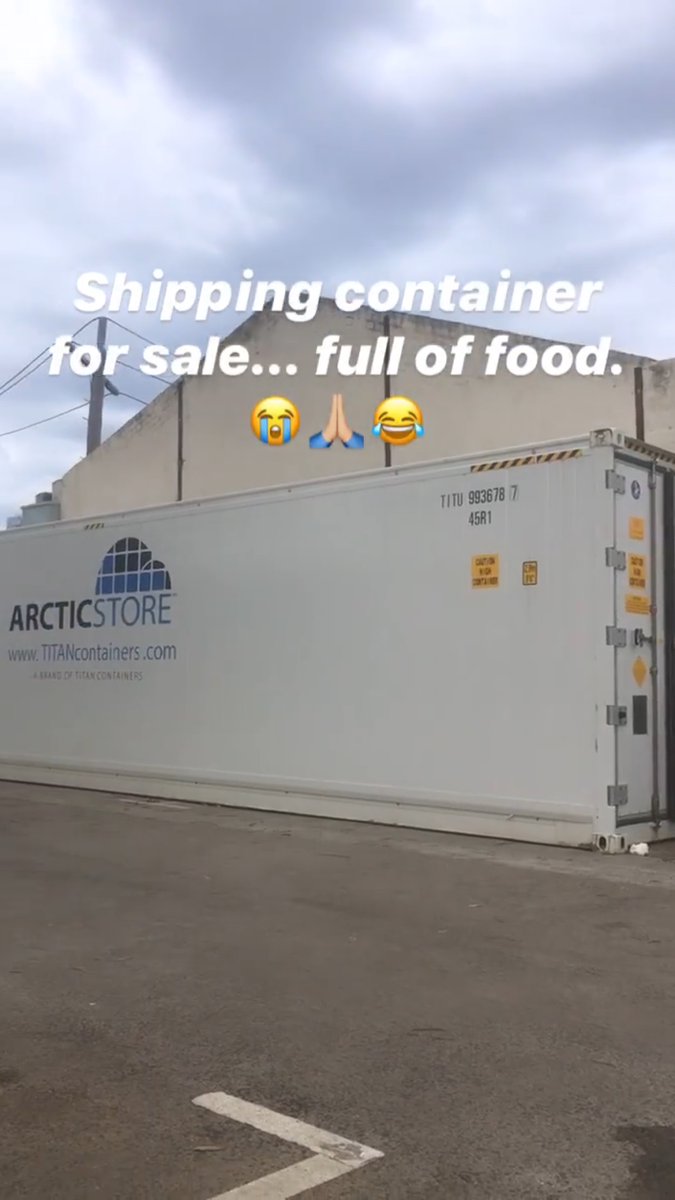 gooddog_png's tweet photo. The caterers of the Grand Prix have a shipping container full of cooked food that will soon go to waste. They’re looking for Melbourne shelters &amp; charities to donate it to for those who could use it. 

Pls RT to spread the word. https://t.co/DybjaePuSv