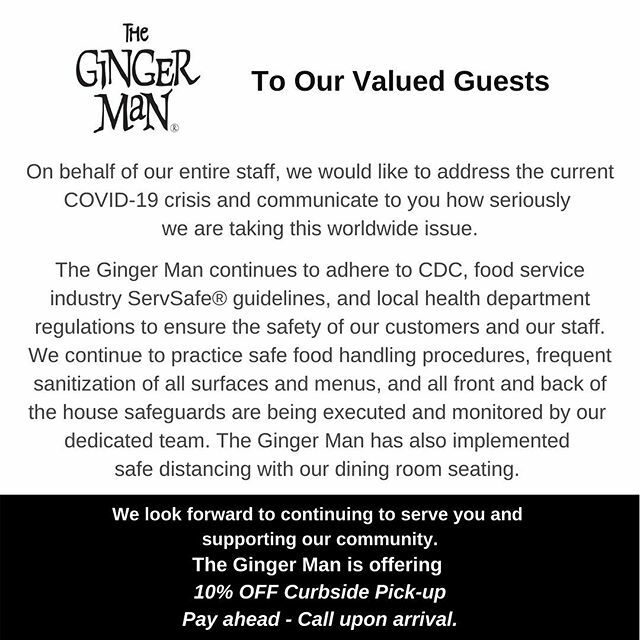 GManGreenwich's tweet photo. *Please read* A note to our valued guests regarding the COVID-19 crisis. https://t.co/tq9D9gzWsF https://t.co/9CE7klI9KO