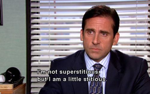 CityofBlackHawk's tweet photo. Yep, we are getting in on #TheOffice meme game for Friday the 13th, too. Whether your superstitious or a little stitious, @JShermanwx says you have nothing to worry about with his #emojicast
Saturday: 🌤️
Sunday: 🌤️
#BlackHawkWx #COWx https://t.co/PHb9OoNnta