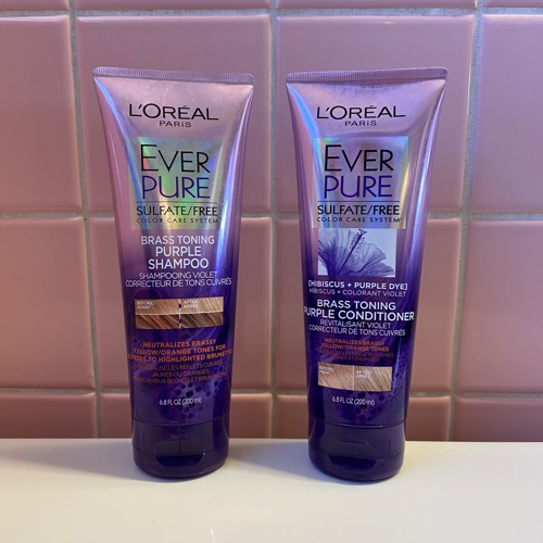 ChristinaWease's tweet photo. @lorealhair @Influenster #EverPurePurple #EverPure #PurpleShampoo #complimentary https://t.co/amXakkOXhA