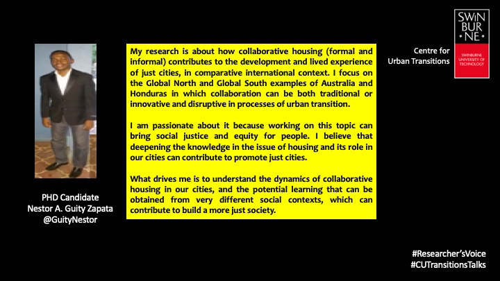 CUTransitions's tweet photo. #sharingeconomy #collaborative housing for #justcities? "I believe that deepening the knowledge in the issue of housing and its role in our cities can contribute to promote just cities.” by @GuityNestor #ResearchersVoice #urbantransitions #cities https://t.co/Bkc2zWpG5x