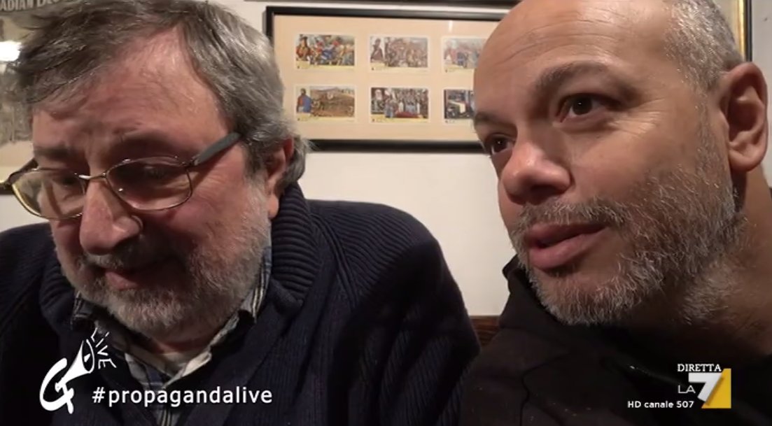 "Com'è che diceva Guccini? La gente dopo la guerra aveva una voglia di ballare che faceva luce"

#propagandalive