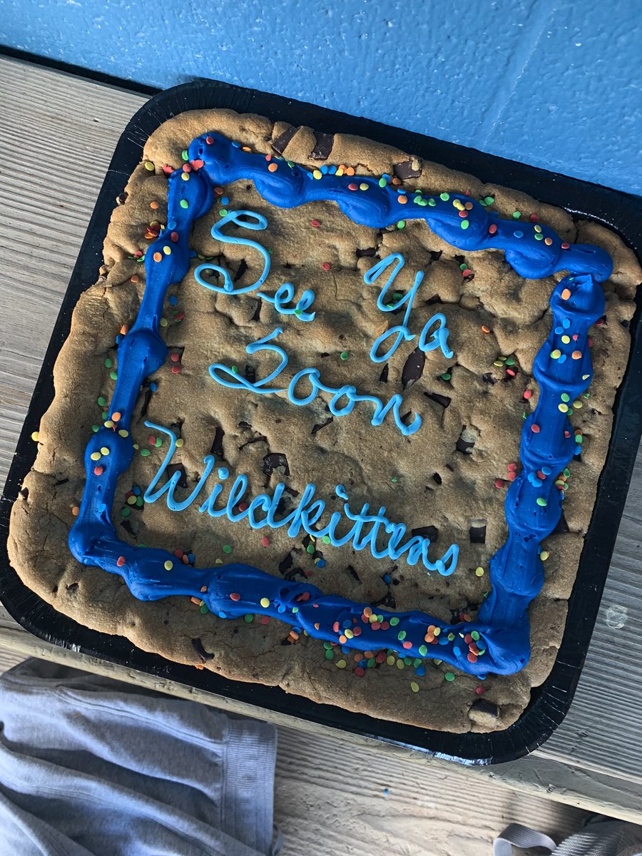 BathSball's tweet photo. Being optimistic about the news! Got to do a little intrasquad at our last practice for awhile. We will be back and can’t wait to continue the hard work 💙🥎 https://t.co/fkpCBVSji2