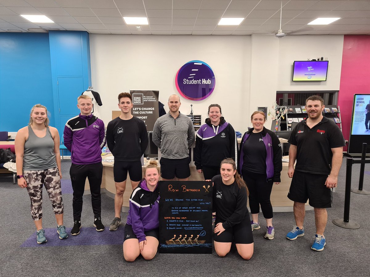 And we are FINISHED!

14.5hrs, 423 miles. 🥵

But it's not over yet. Don't forget to keep donating bit.ly/lburowchallenge.

We have until June to reach our 2020 miles! Let's do this <a href="/leedsbeckett/">Leeds Beckett</a> 💪

Huge thank you to <a href="/LBURowing/">Leeds Beckett Rowing</a>, we couldn't have done it without you!