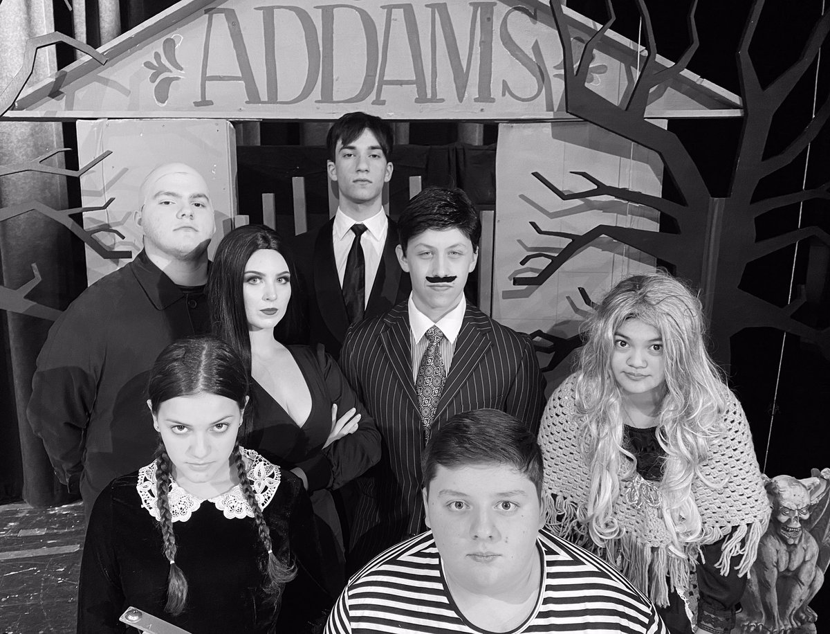 TravPosts's tweet photo. The Addams Family will be postponed to an undetermined date.  Stay tuned for our new performance dates.  In the mean time stay healthy and to the cast: Review your lines and choreography. @CWallDragons @cornwallcsd #theshowwillgoon https://t.co/bAHur0QMzg
