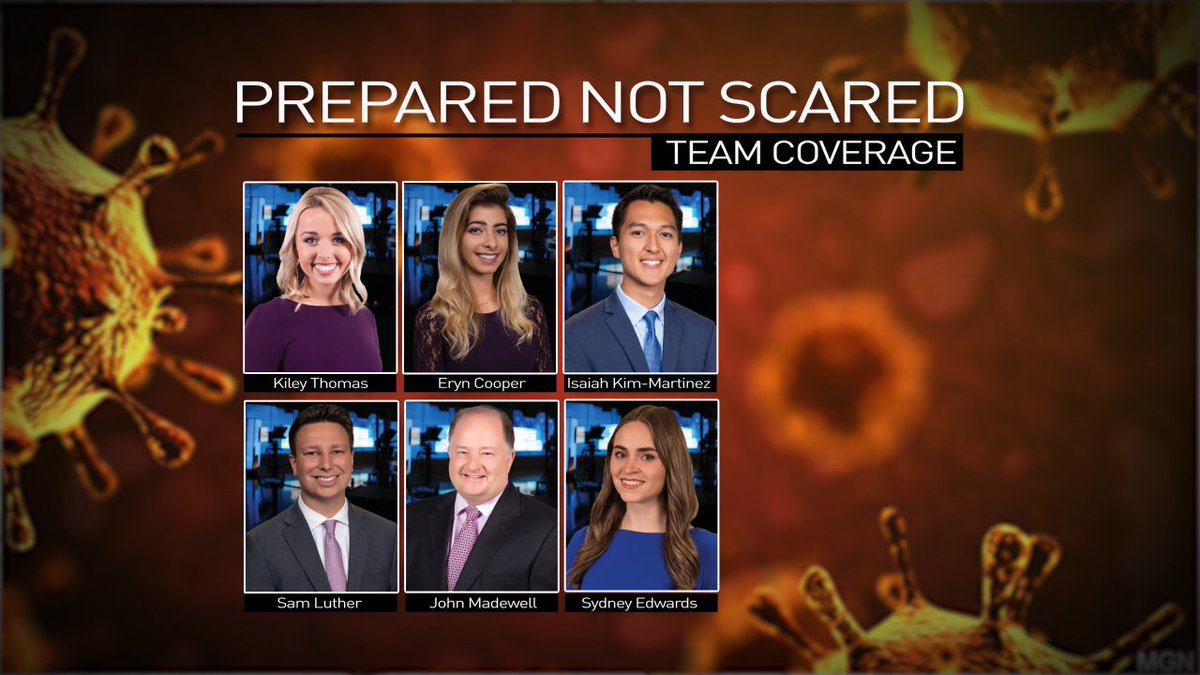 PREPARED, NOT SCARED: this team, and so many more not pictured, have been working tirelessly to give you the info your family needs to know in this unprecedented time. We take your family into consideration every day when we make decisions, and we will do so until this ends