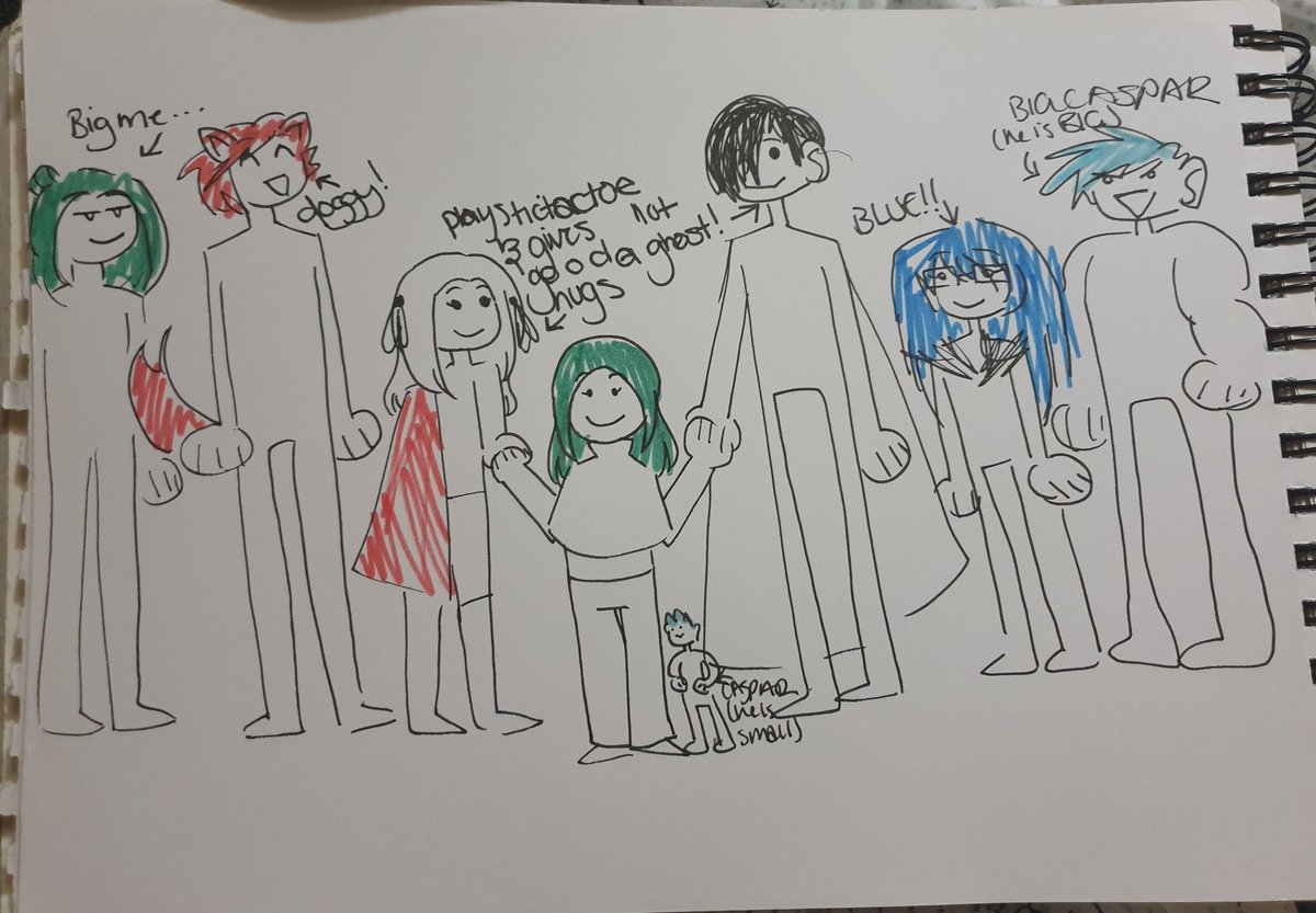 I lik it here cuz Caspar came with me and father isnt here to yell at meannd I made newfriendds