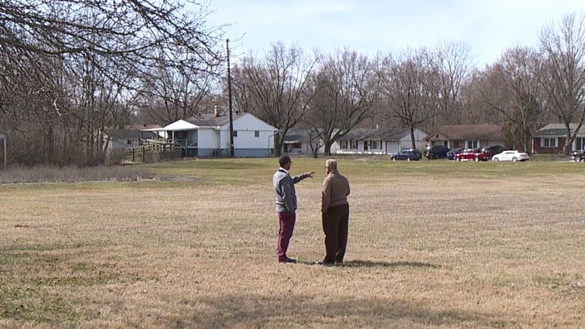 IndianapolisUSA's tweet photo. Indy minster hopes a new playground will be the start to changing perception of 42nd and Post community https://t.co/Gp9sYlHEZO https://t.co/DfywUGCLGd