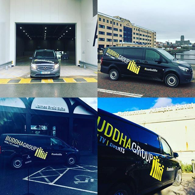 This little van has had a busy old day clocking up the miles all over the #NorthWest with jobs for #Film #TV &amp; #Events in #Liverpool #Manchester &amp; #Cheshire #onlocation #onsite #gettingthejobdone #businessasusual #eventprofs #filmprofs