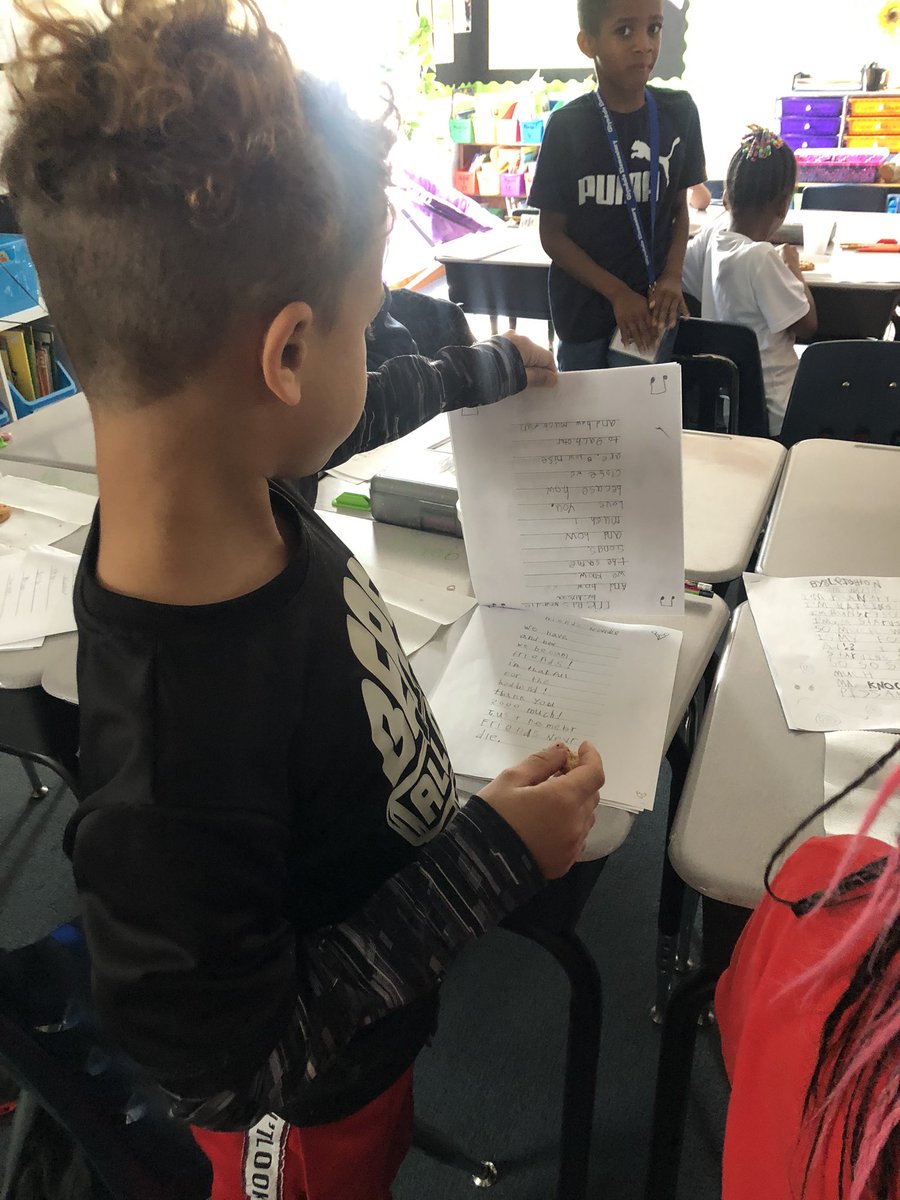 Cookies, milk, a stage and a microphone: all the makings of a great end of unit and poetry slam.  <a href="/GlyndaleElemen1/">Glyndale Elementary</a>