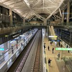 高輪ゲートウェイ駅が、未来のミライに出てくる東京駅みたい!